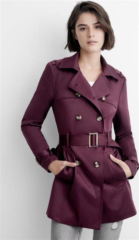 gabardina burberry dama